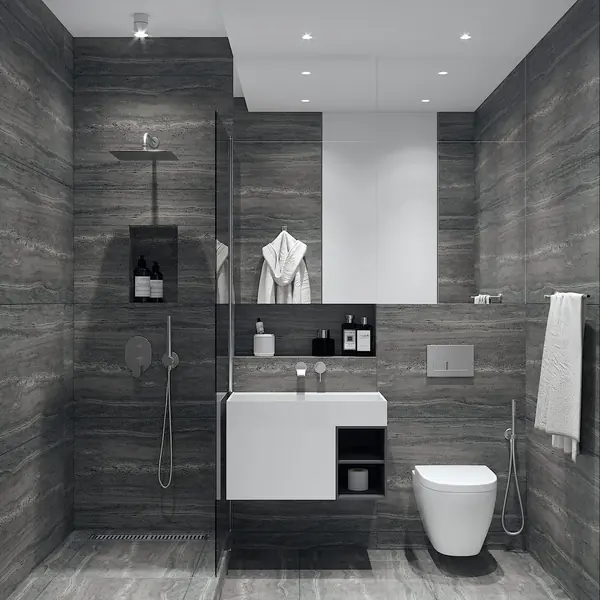 Трехкомнатная квартира в стиле КОНТЕМПОРАРИ