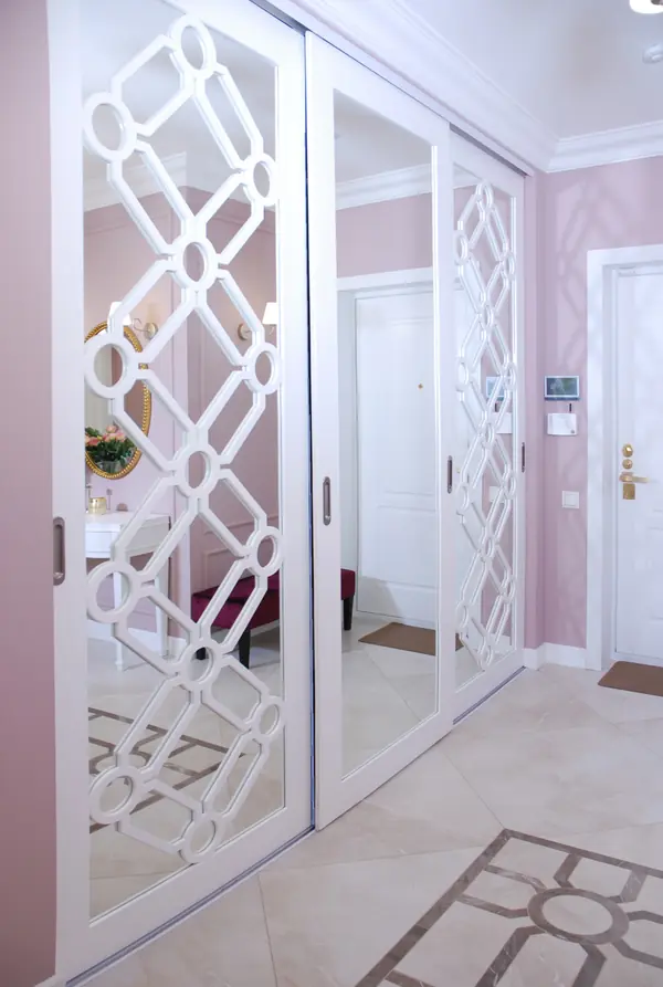 Проект 4-х комнатной квартиры в нежных тонах