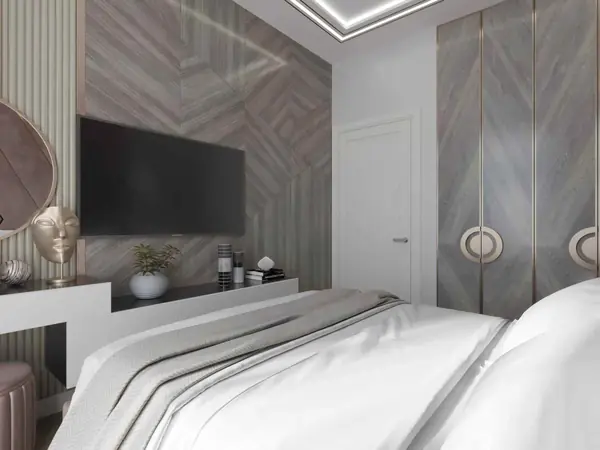 Дизайн и ремонт квартиры на Золоторожском Валу — Золотой акцент