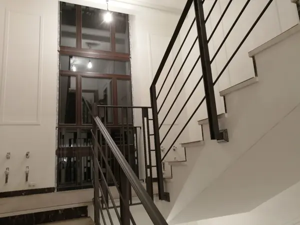 Перильное ограждение по проекту дизайнера