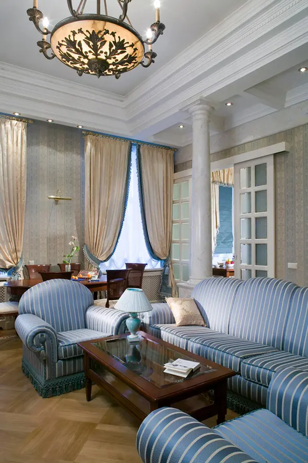 Квартира в классическом стиле.