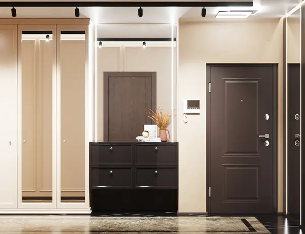 Дизайн прихожей в классическом стиле