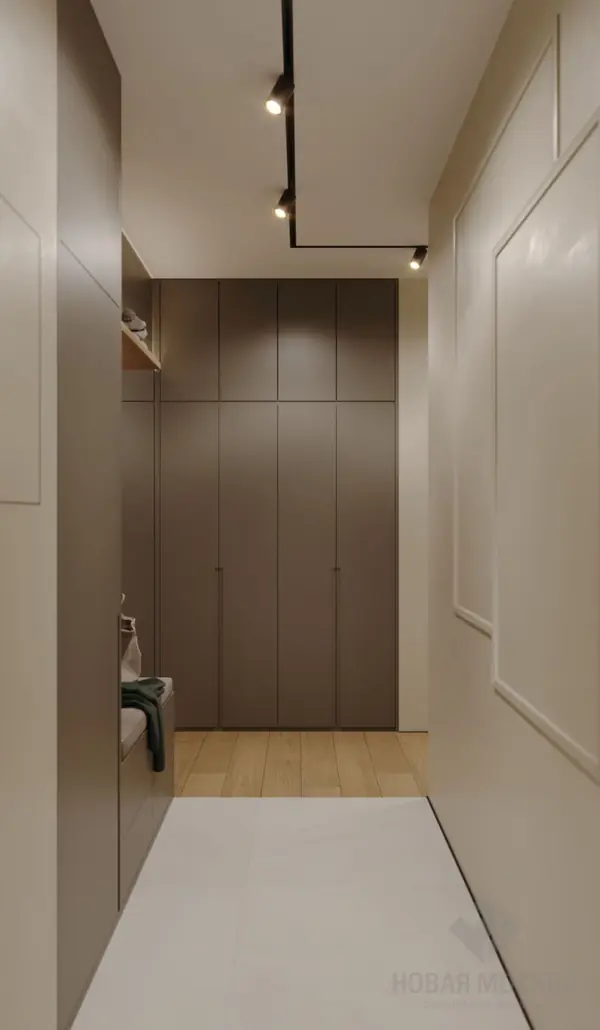 Дизайн однокомнатной квартиры по адресу: улица Эдварда Грига, дом 14