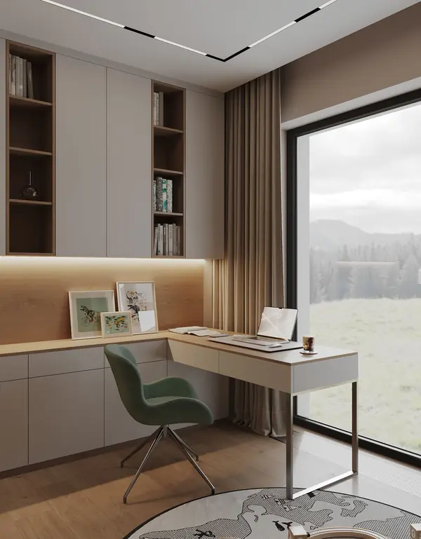 Интерьер дома в КП Урман