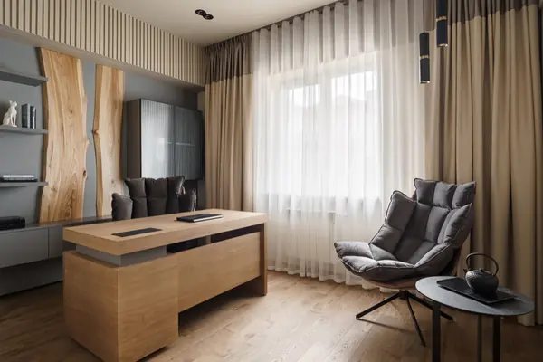 Полная мебелировка дома, Дизайнер Козина Кабинет дерево