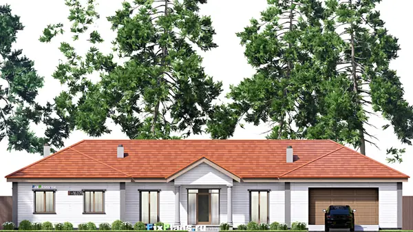 Проект одноэтажного дома 19х26м S273м2 F-16379