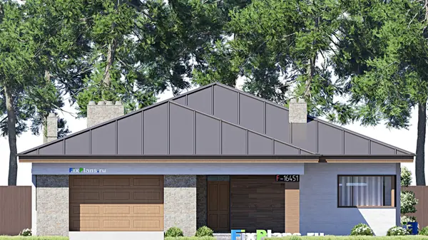 Проект одноэтажного дома 17х20м S265м2 F-16451