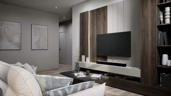 Дизайн интерьера для компании ВамДом (выставка OpenVillage 2024)