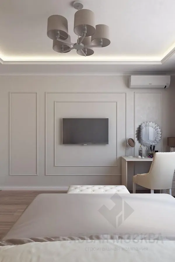 Дизайн-проект двухкомнатной квартиры 55,5 кв.м. в ЖК «Москва и область»