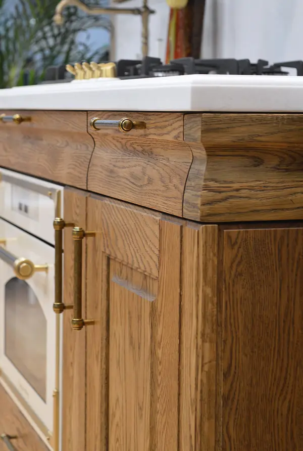 Кухонный гарнитур "Карина" в дубе