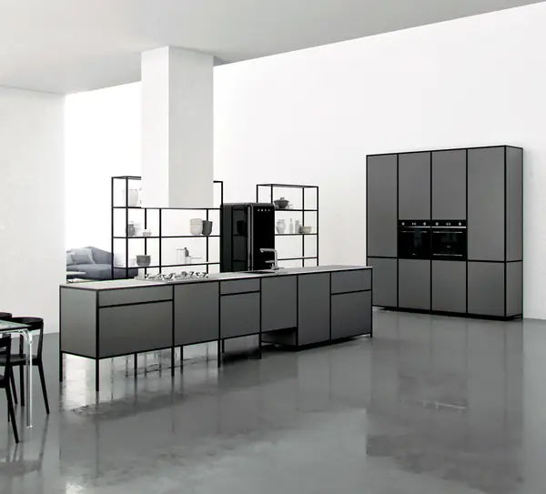 Проект современной кухонной мебели Listapad от Pavetra