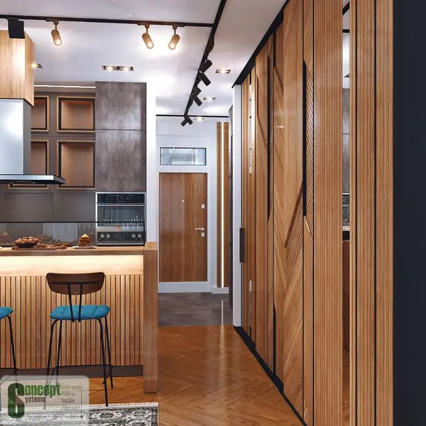 ЖК Биография (гостиная-кухня)