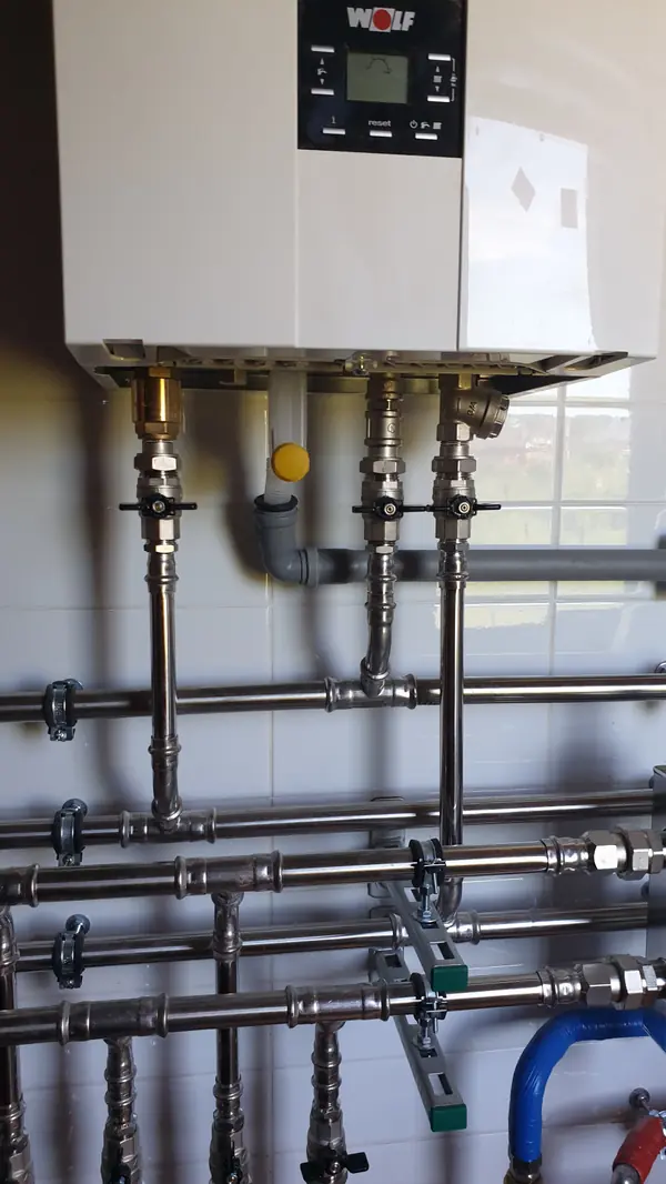 Монтаж Отопления и сантехники в частном доме