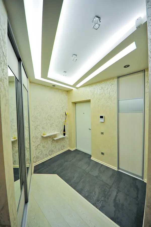 Скай Форт. Необычный интерьер квартиры площадью около 100 м2