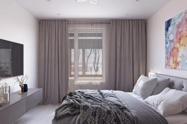 Дизайн-проект двухкомнатной квартиры 72 кв.м. в ЖК «Эталон-Сити»