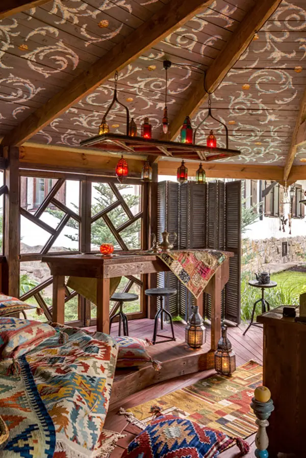 Круглая беседка