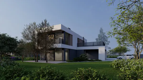 Modern house 150/185+50