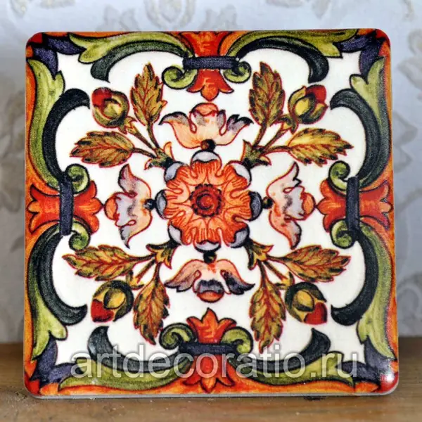 Майолика (фотопечать на плитке 100х100 мм)