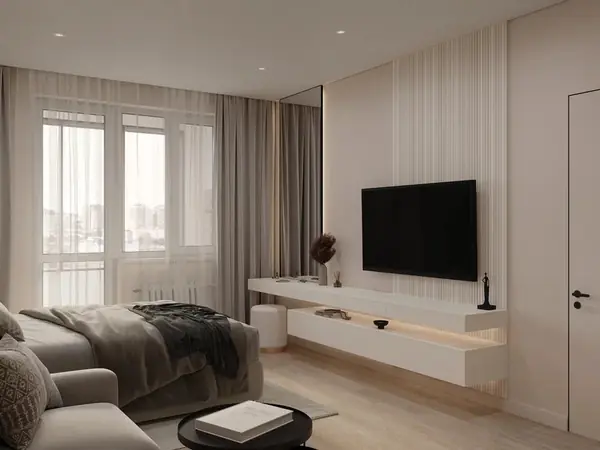 Проект квартиры для молодой семейной пары в современном стиле