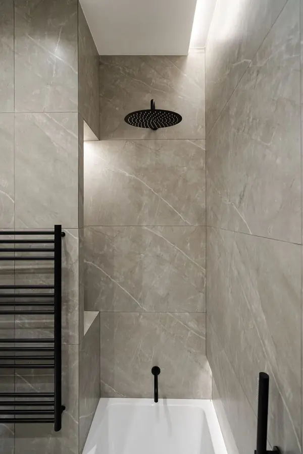 Серый минимализм | 58 кв.м.