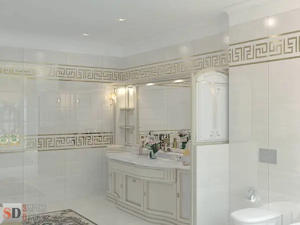 Private house interior.Classic Style.