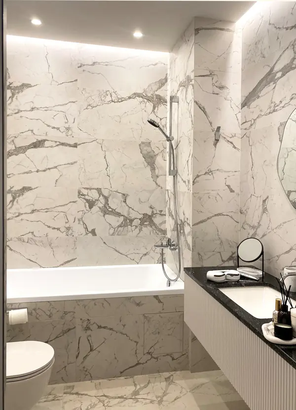 Графичный "Черно-белый" интерьер для студентки архитектурного ВУЗа