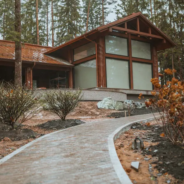 Сиговец. Большая баня в лесу