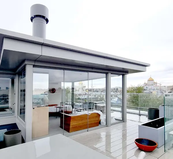 Терраса на крыше