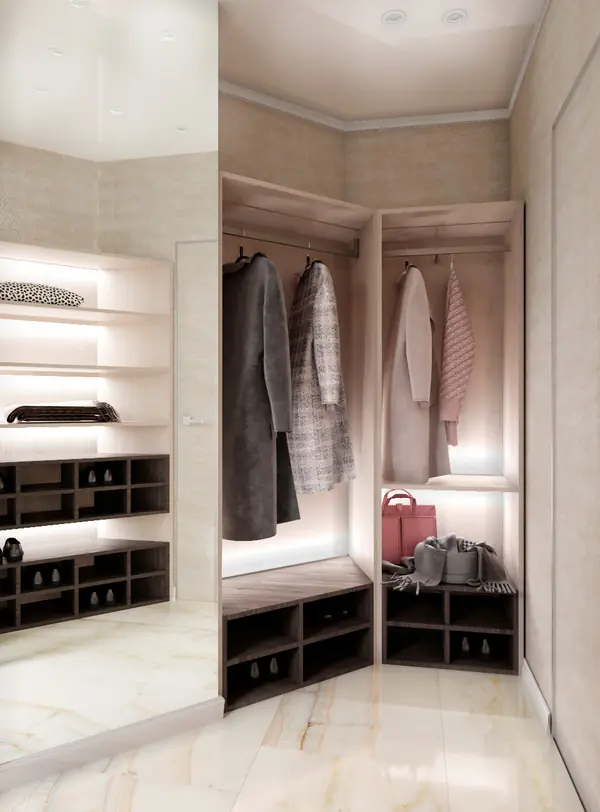 Дизайн квартиры "Симбиоз с природой"