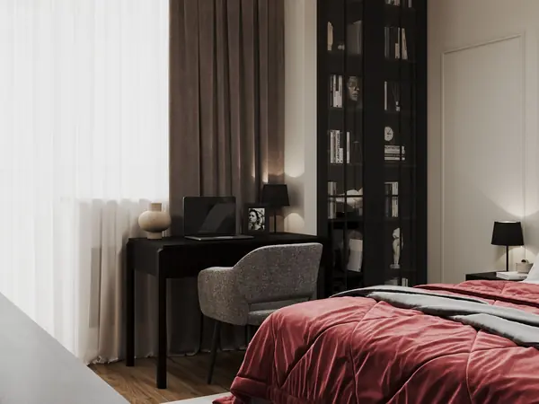 Дизайн интерьера трехкомнатной квартиры "Квартира в стиле современная классика"