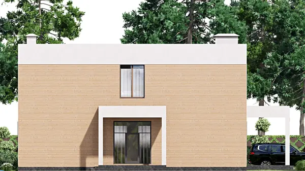 Проект двухэтажного дома 18х21 м S473м2 F-17009