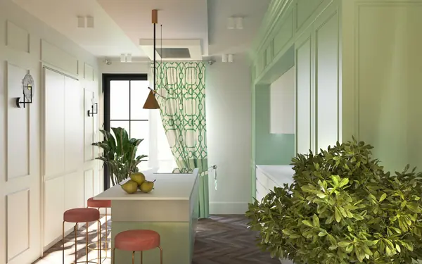 Progetto di ristrutturazione di una villa stile classico moderno