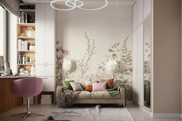 Дизайн и ремонт квартиры в ЖК «Символ» — Кофейная сказка