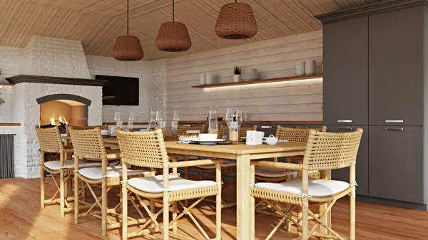 Загородный дом в лесу