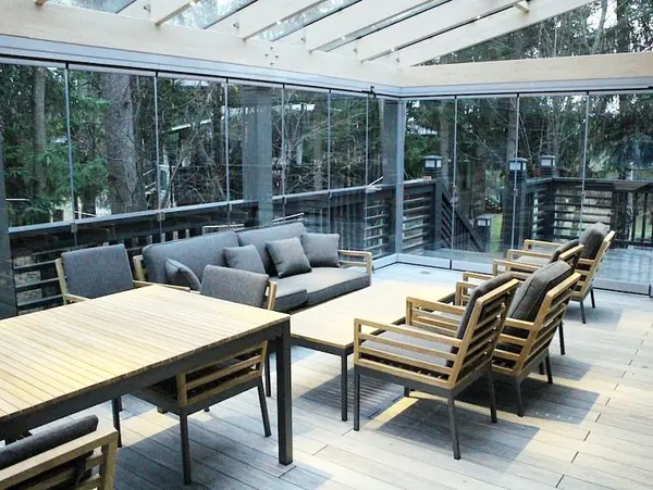 Терраса из бруса