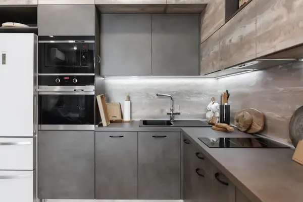 Кухня Лофт ЖК Гринвуд