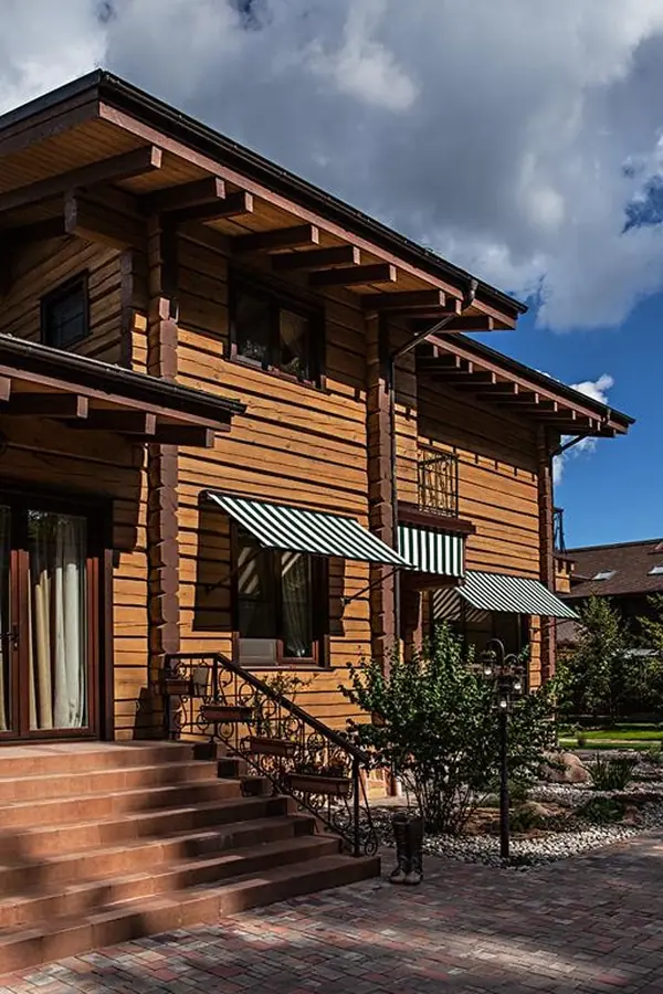 Ландшафт в загородном доме