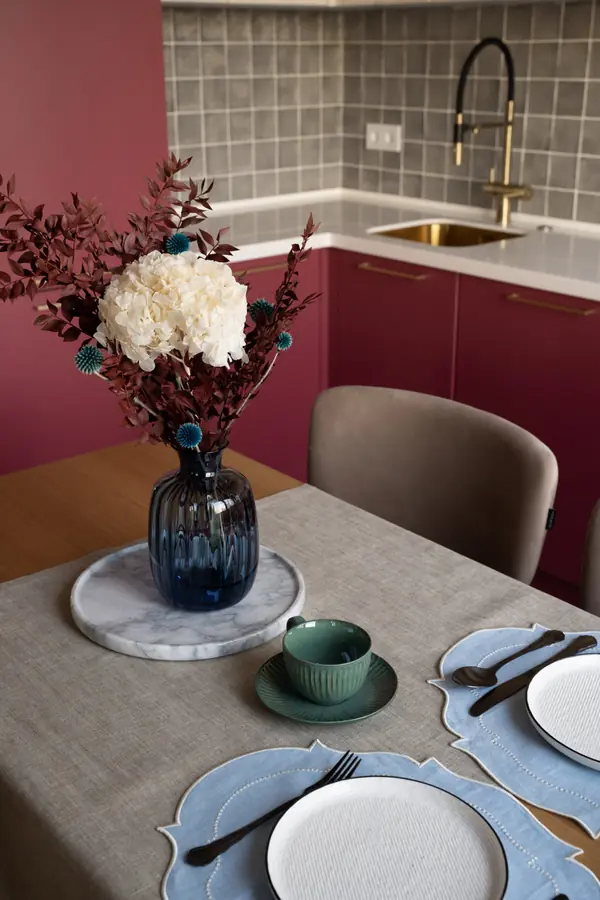 Ягодная кухня в ЖК Лучи