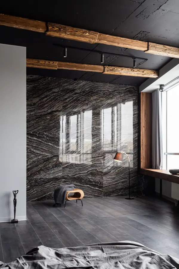 Квартира в черном