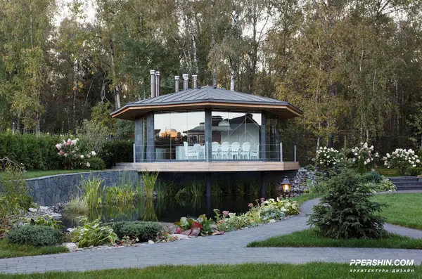 Летняя кухня в поселке Гринфилд