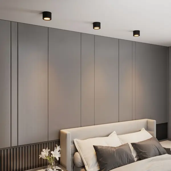 DLR026 6W 4200K черный матовый