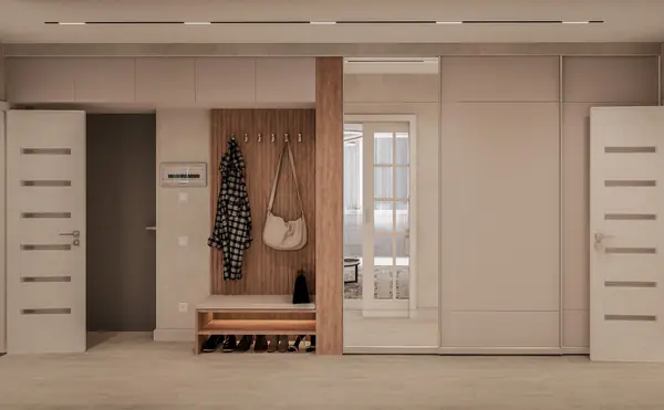 Дизайн-проект двухкомнатной квартиры 57 м2