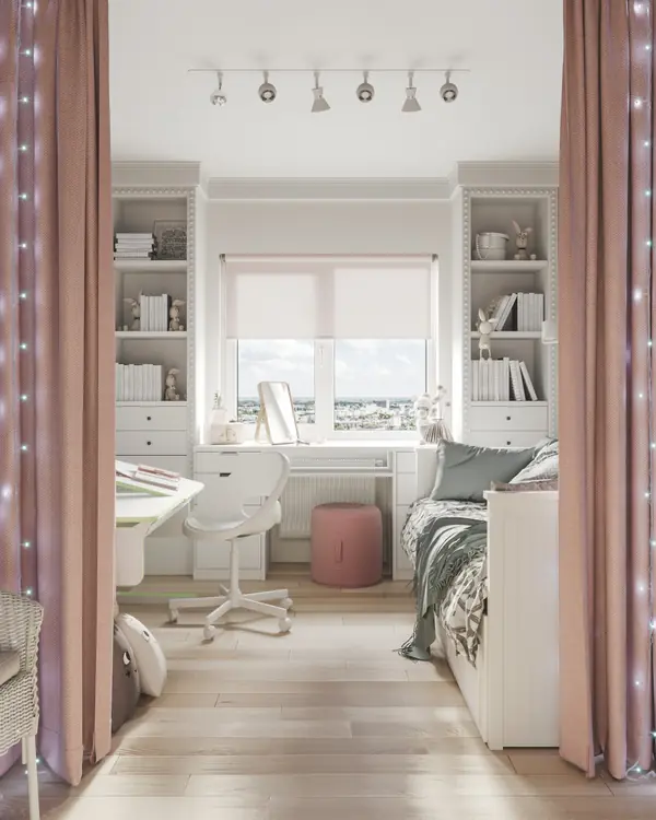 розовая детская для девочки