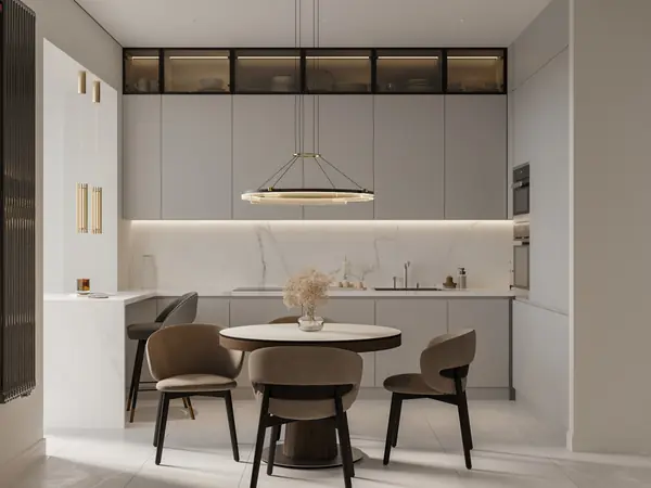 Современная квартира в Москве 78 м²