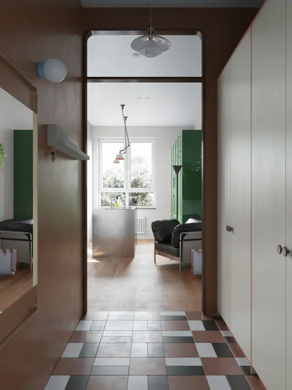 120 м2 для семьи искусствоведа на берегу моря