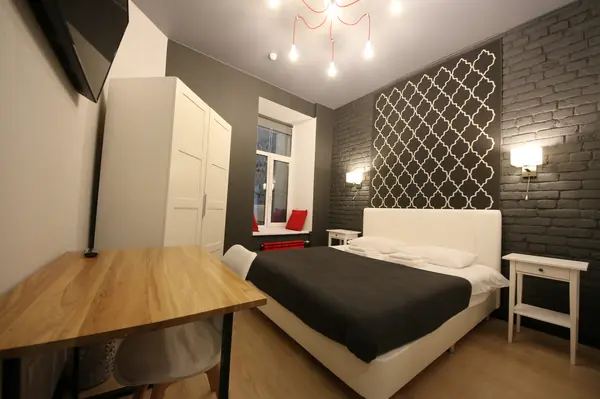 Дизайн интерьера отеля «Adam’s House» в центре Петербурга.