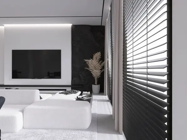 Один из наших проектов с панорамными окнами 140 м2