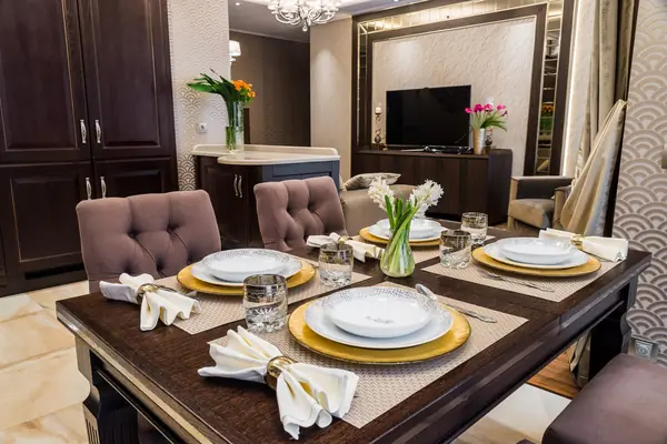 Дизайн кухни совмещенная с гостинной