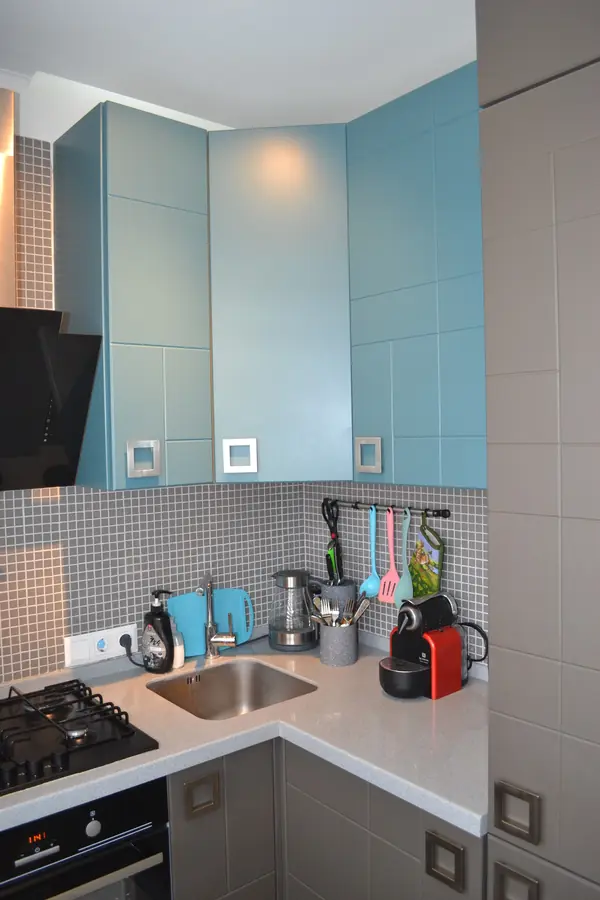 Дизайнерская однокомнатная квартира в сталинском дом.