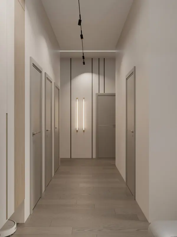 Светлая квартира для семьи из двух человек